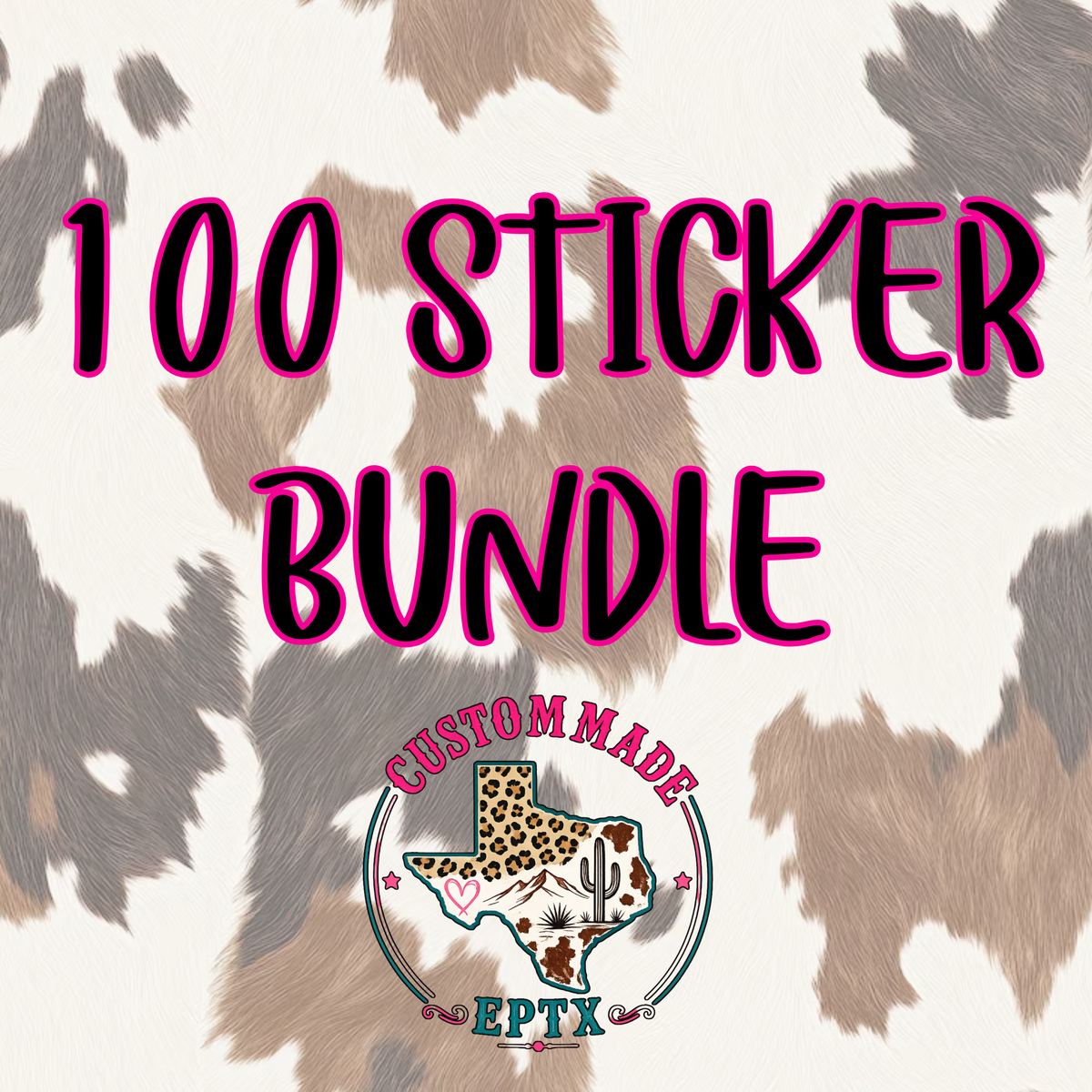 100 STICKER BUNDLE