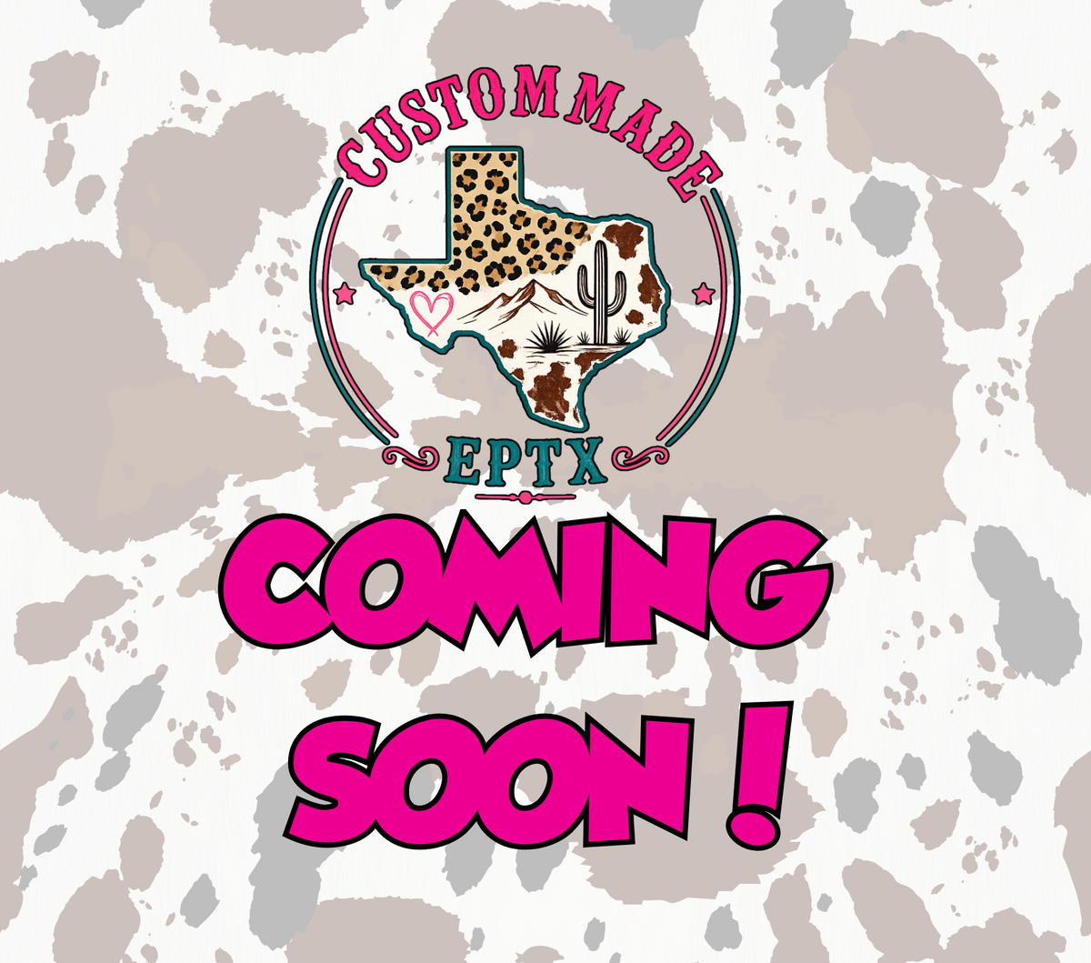 COMING SOON!